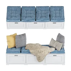 Cupboard with pillows